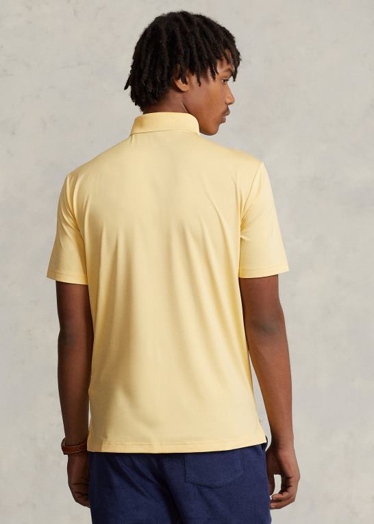 majs gul Mænd Ralph Lauren klassisk pasform ydeevne poloshirt Z426B357