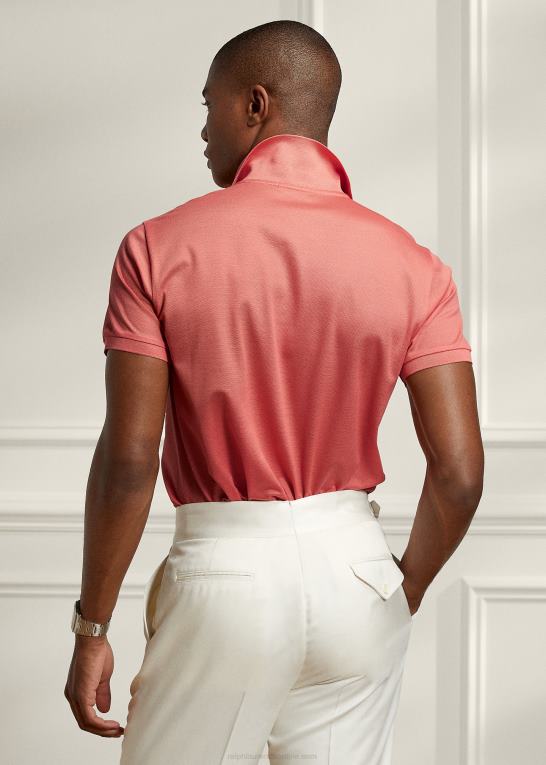 melon Mænd Ralph Lauren brugerdefineret slim fit pique poloshirt Z426B66