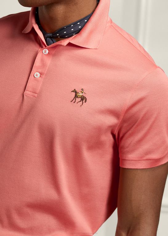 melon Mænd Ralph Lauren brugerdefineret slim fit pique poloshirt Z426B66