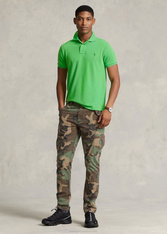 neongrøn Mænd Ralph Lauren jordpoloen Z426B997