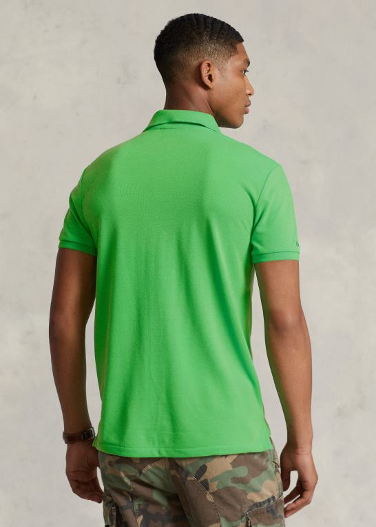 neongrøn Mænd Ralph Lauren jordpoloen Z426B997
