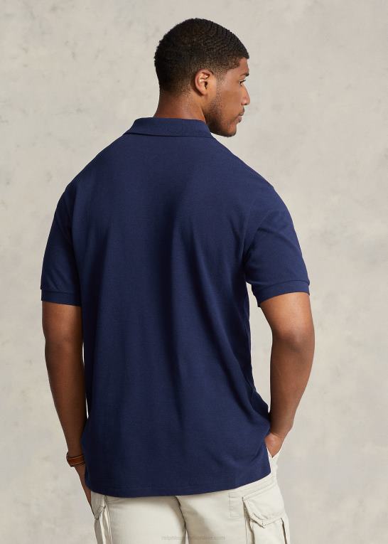newport flåde Mænd Ralph Lauren stor pony mesh poloshirt Z426B8680