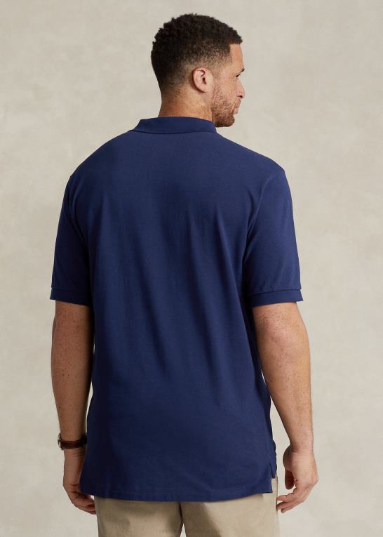 newport navy/rød Mænd Ralph Lauren den ikoniske mesh poloshirt Z426B1817