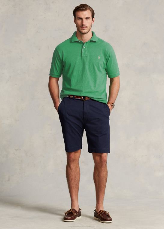 optisk grøn Mænd Ralph Lauren den ikoniske mesh poloshirt Z426B1833
