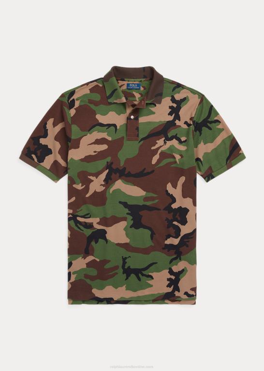 overskydende camo Mænd Ralph Lauren mesh poloshirt Z426B1604