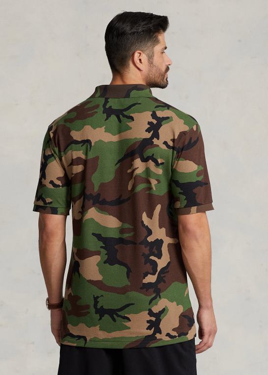 overskydende camo Mænd Ralph Lauren mesh poloshirt Z426B1604