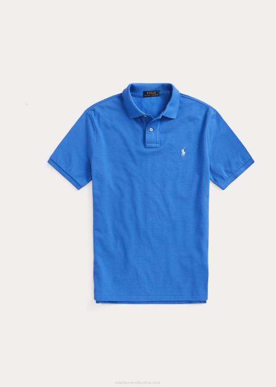 pigesten blå Mænd Ralph Lauren den ikoniske mesh poloshirt Z426B1819
