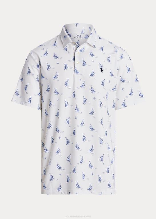 prepster sejlbåde Mænd Ralph Lauren klassisk pasform ydeevne poloshirt Z426B1153