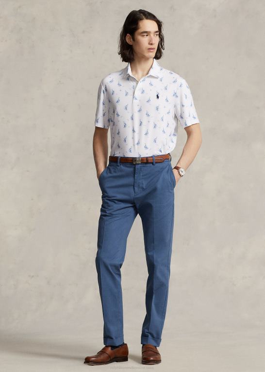 prepster sejlbåde Mænd Ralph Lauren klassisk pasform ydeevne poloshirt Z426B1153