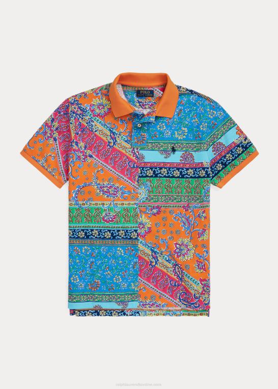 provencalsk medaljon Mænd Ralph Lauren mesh poloshirt med klassisk pasform Z426B352