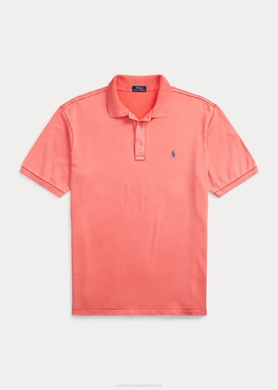 røde rev Mænd Ralph Lauren spa frotté poloshirt Z426B1471