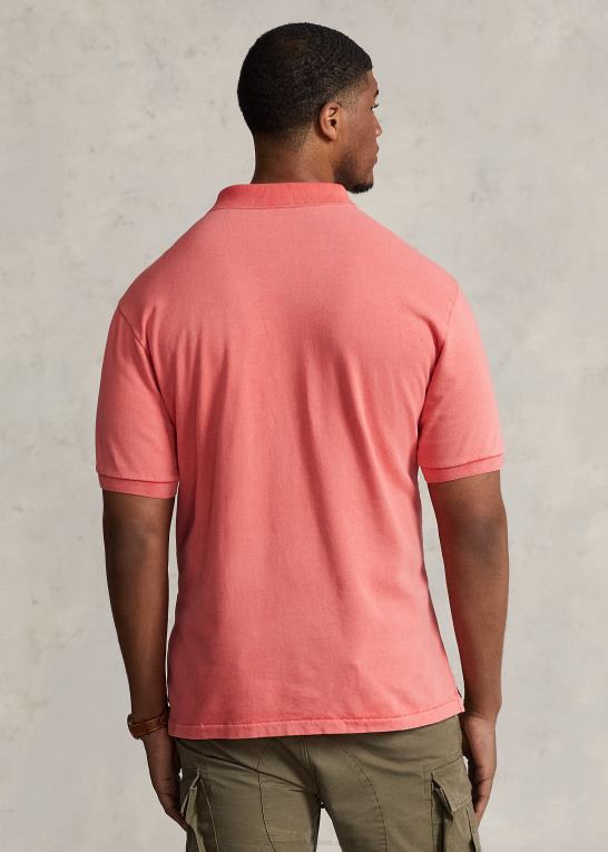 røde rev Mænd Ralph Lauren spa frotté poloshirt Z426B1471