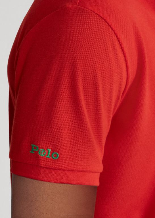 race rød Mænd Ralph Lauren jordpoloen Z426B984