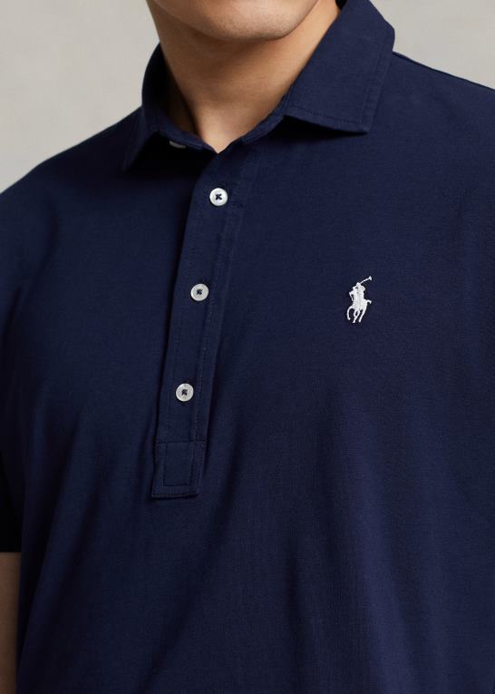raffineret flåde Mænd Ralph Lauren brugerdefineret slim fit performance poloshirt Z426B1116