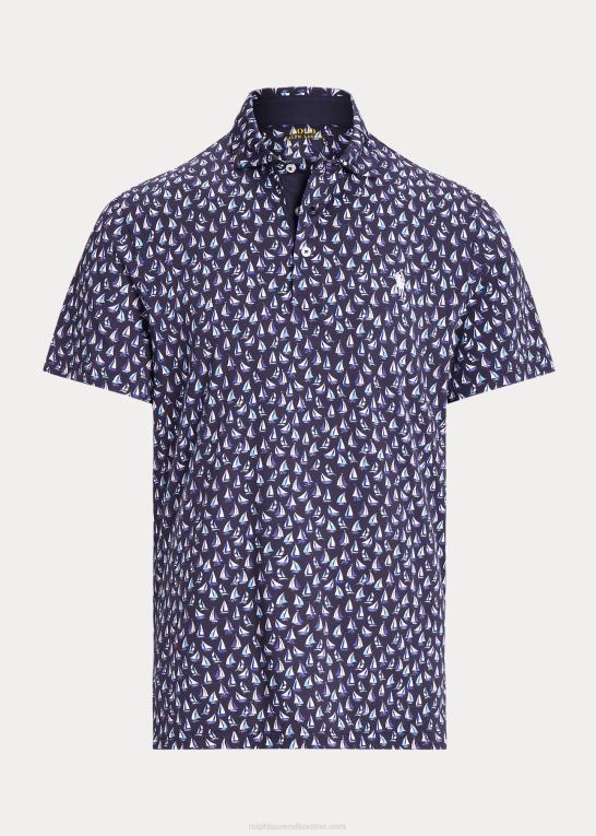raffineret flåde Mænd Ralph Lauren brugerdefineret slim fit performance poloshirt Z426B1190