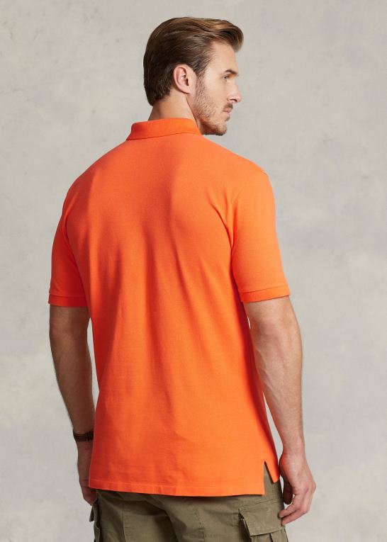 resort orange Mænd Ralph Lauren den ikoniske mesh poloshirt Z426B1823
