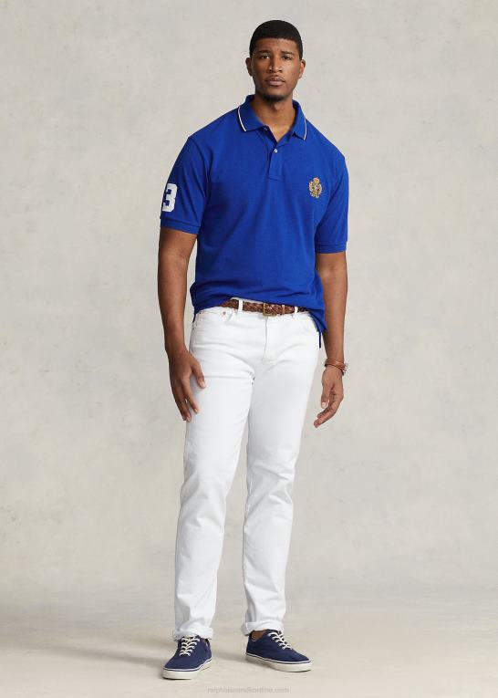 safir stjerne Mænd Ralph Lauren polo crest mesh poloshirt Z426B1600