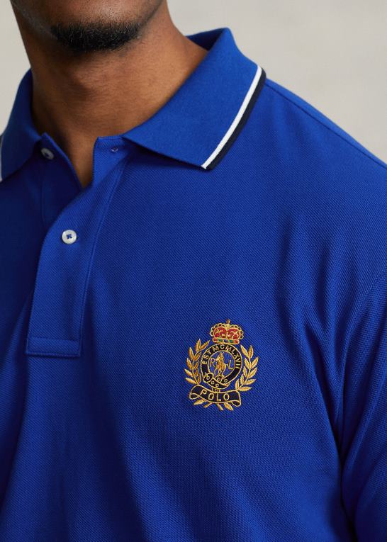 safir stjerne Mænd Ralph Lauren polo crest mesh poloshirt Z426B1600