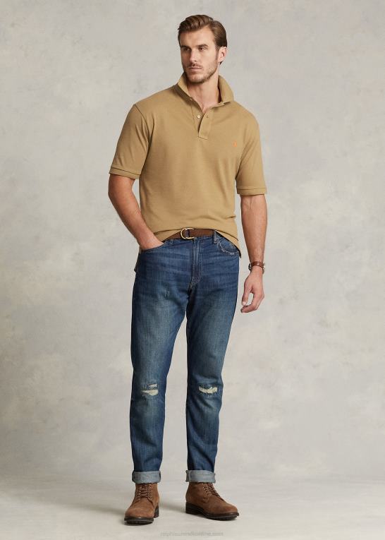 sandsurfe Mænd Ralph Lauren den ikoniske mesh poloshirt Z426B1834
