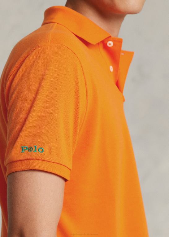 sejler orange Mænd Ralph Lauren jordpoloen Z426B991