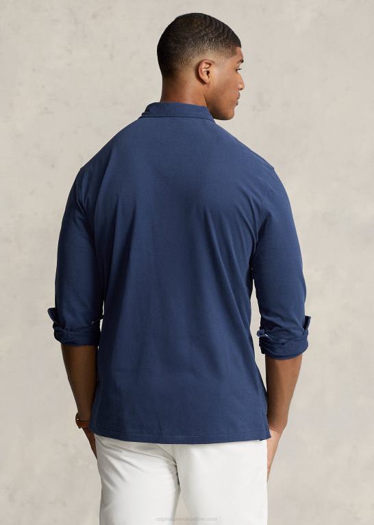 sommer flåde Mænd Ralph Lauren jersey poloshirt Z426B8683