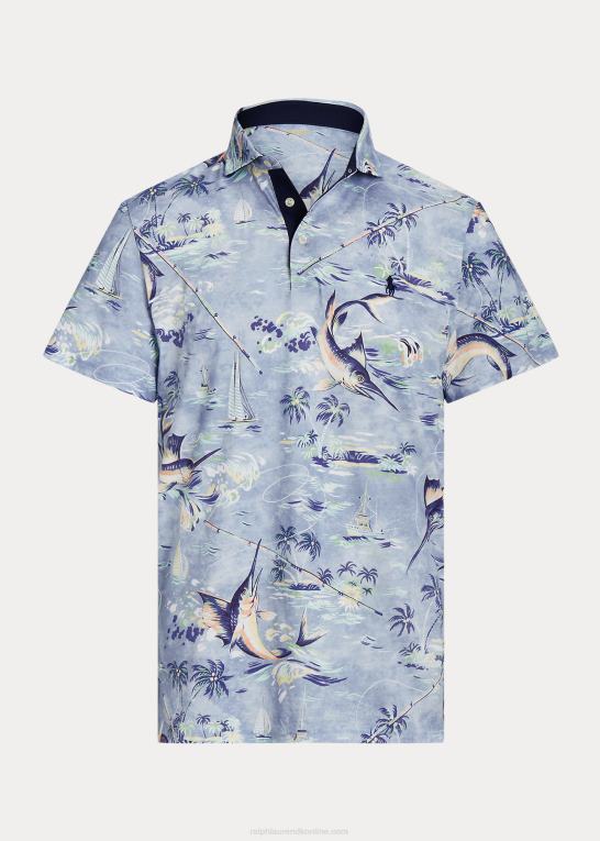 strand marlin Mænd Ralph Lauren brugerdefineret slim fit performance poloshirt Z426B612
