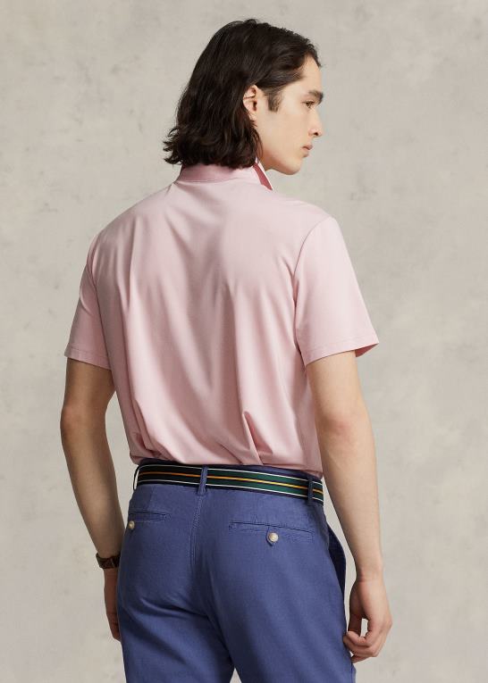 surfside rose Mænd Ralph Lauren klassisk pasform ydeevne poloshirt Z426B360