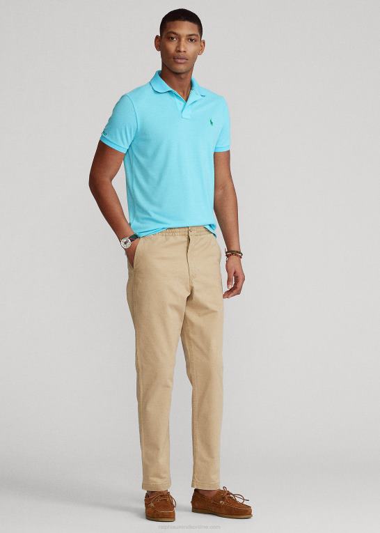 turkis nova Mænd Ralph Lauren jordpoloen Z426B8577