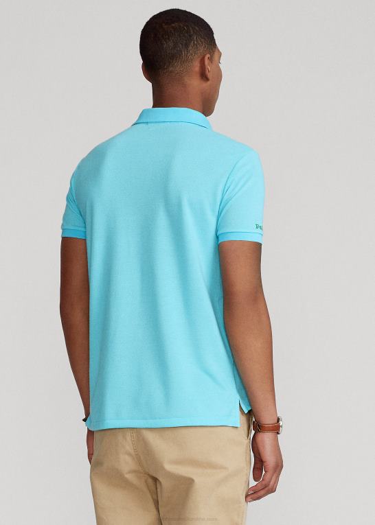 turkis nova Mænd Ralph Lauren jordpoloen Z426B8577