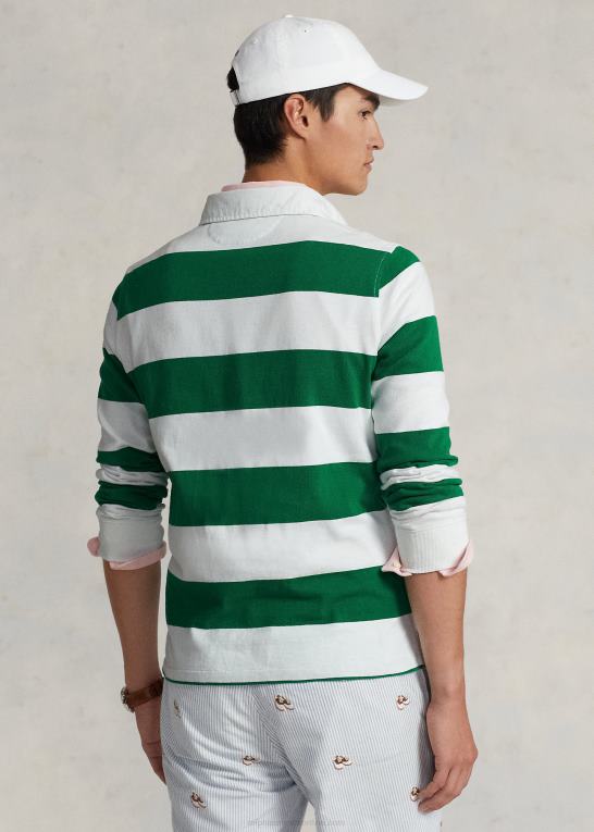 Mænd Ralph Lauren brugerdefineret slim fit polo bear rugby skjorte Z426B150