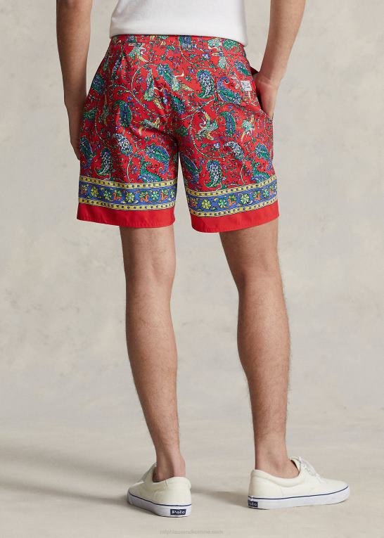 Mænd Ralph Lauren 7,25-tommer palmeø-badebukser Z426B784