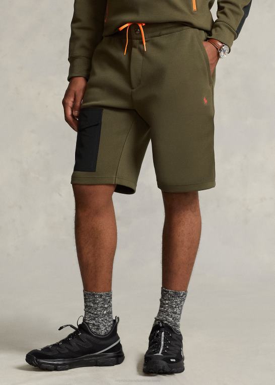 baldakin oliven Mænd Ralph Lauren 9-tommer vandafvisende cargo short Z426B8461