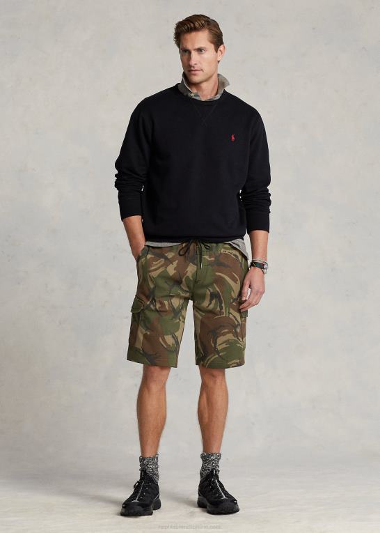 britisk elmwood camo Mænd Ralph Lauren 10-tommer dobbeltstrikket lastkort Z426B8652