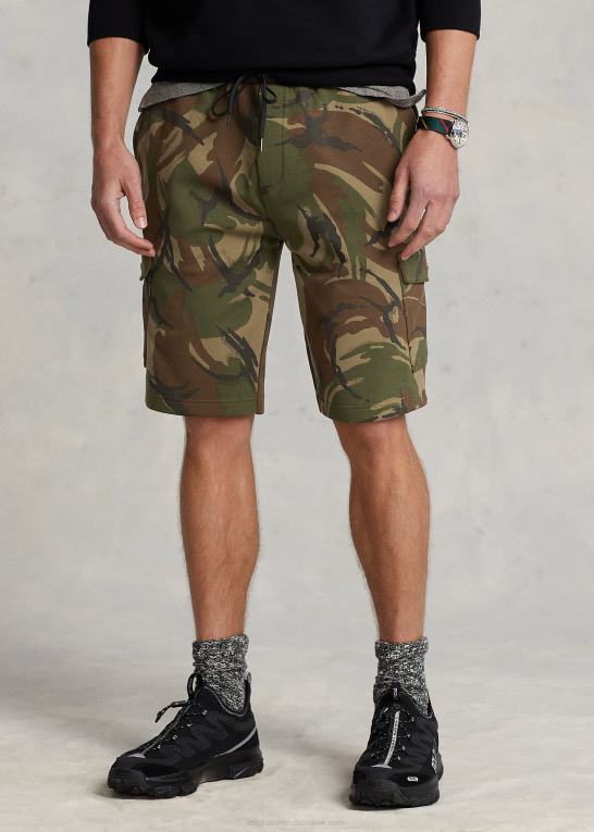 britisk elmwood camo Mænd Ralph Lauren 10-tommer dobbeltstrikket lastkort Z426B8652