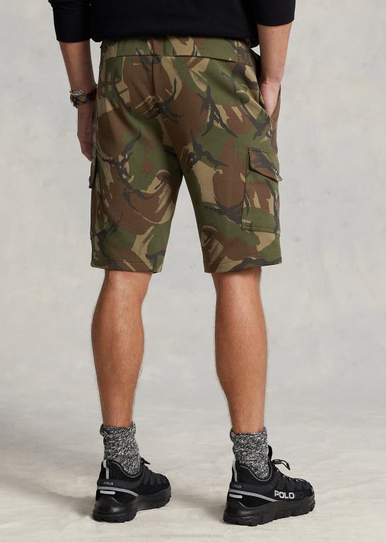 britisk elmwood camo Mænd Ralph Lauren 10-tommer dobbeltstrikket lastkort Z426B8652