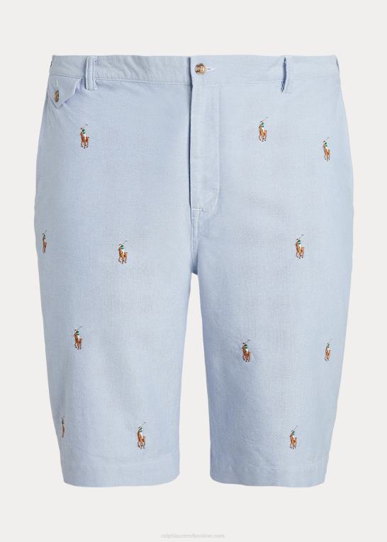 bsr blå Mænd Ralph Lauren stretch klassisk pasform oxford short Z426B1329
