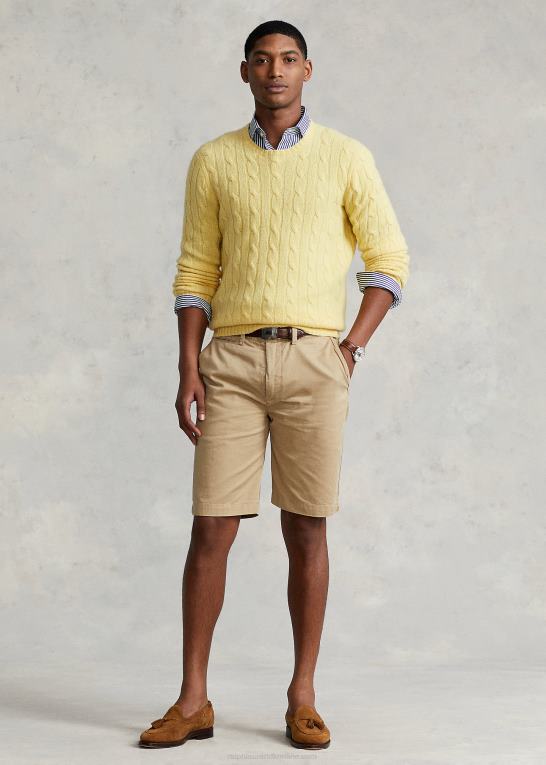 cafe tan Mænd Ralph Lauren 10-tommer chino-shorts med afslappet pasform Z426B289