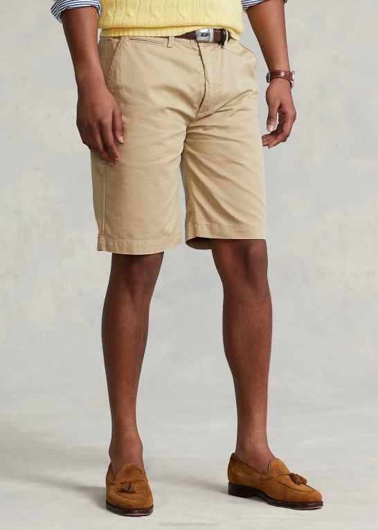 cafe tan Mænd Ralph Lauren 10-tommer chino-shorts med afslappet pasform Z426B289