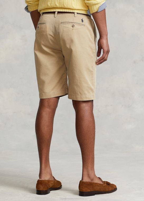cafe tan Mænd Ralph Lauren 10-tommer chino-shorts med afslappet pasform Z426B289
