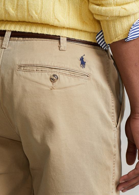 cafe tan Mænd Ralph Lauren 10-tommer chino-shorts med afslappet pasform Z426B289