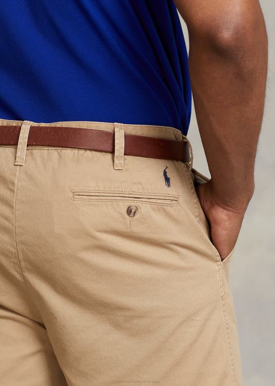 cafe tan Mænd Ralph Lauren chino short i klassisk pasform Z426B1626