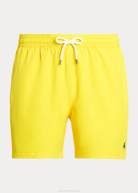 citronknus Mænd Ralph Lauren 5,75-tommer klassisk badebukser til rejsende Z426B300