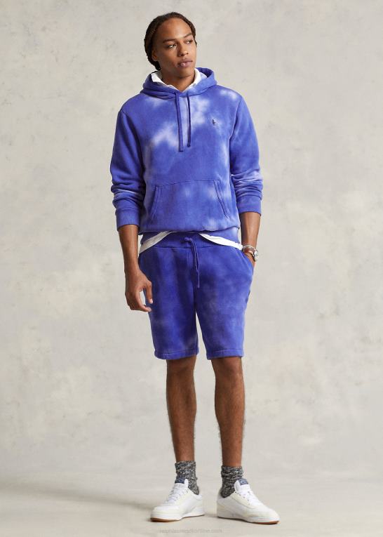 city ​​royal multi Mænd Ralph Lauren 9,5-tommer tie-dye fleece kort Z426B8610