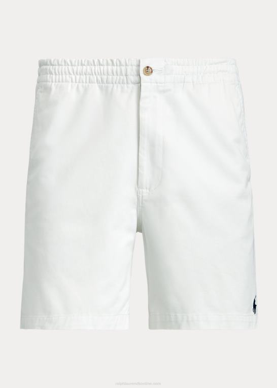 dækvask hvid Mænd Ralph Lauren polo prepster stretch chino short Z426B1455