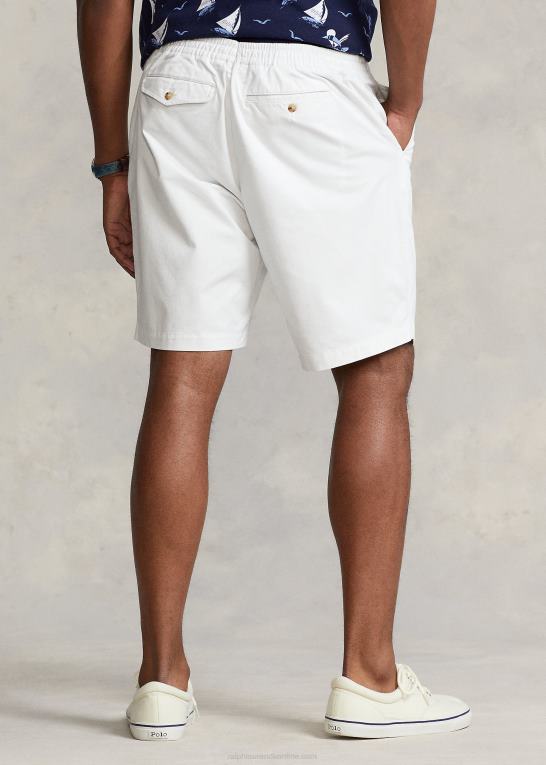 dækvask hvid Mænd Ralph Lauren polo prepster stretch chino short Z426B1455