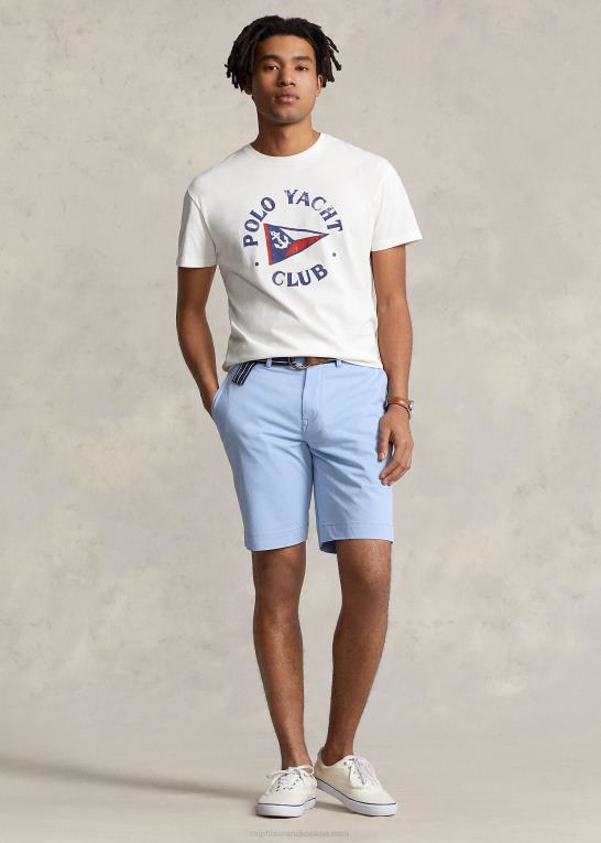 ejendom blå Mænd Ralph Lauren 9-tommer stræk chino short med klassisk pasform Z426B497