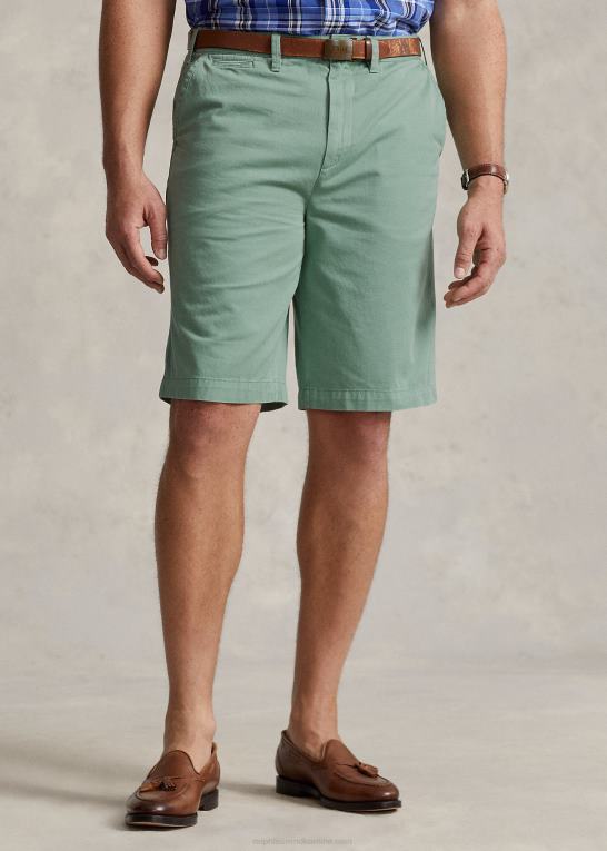 falmet mynte Mænd Ralph Lauren chino short i klassisk pasform Z426B1563