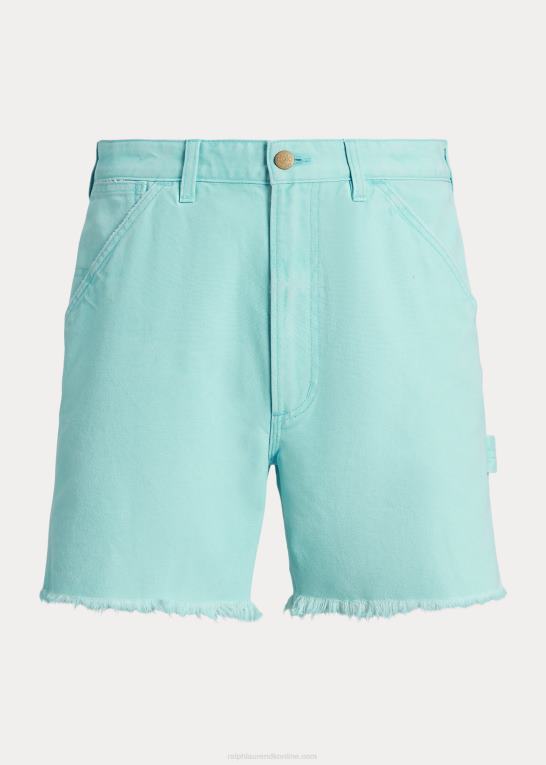 ferie blå Mænd Ralph Lauren 6-tommer canvas shorts med afslappet pasform Z426B8470