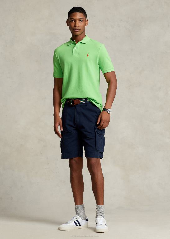 flyverflåde Mænd Ralph Lauren 10,5-tommer klassisk pasform twill cargo short Z426B255