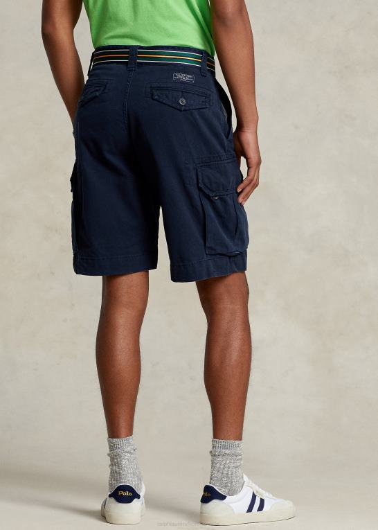 flyverflåde Mænd Ralph Lauren 10,5-tommer klassisk pasform twill cargo short Z426B255